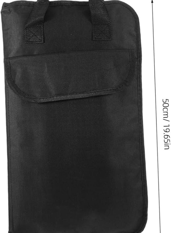 Kesyoo Portable Drumsticks Bag Holder Multifunctional Storage Pouch For Musicians - Image 2